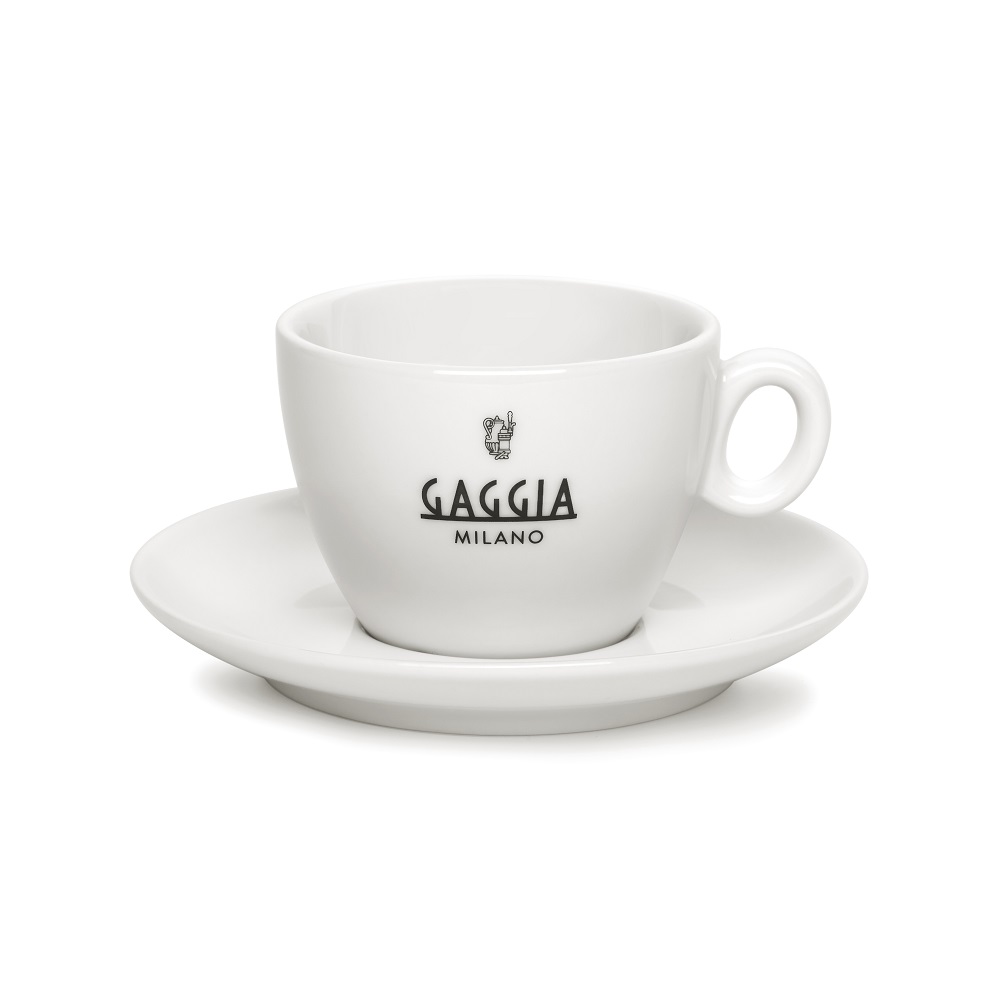 Gaggia šálky s podšálkami cappuccino 4 ks