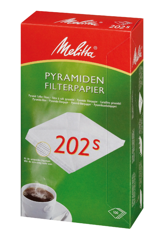 Melitta pyramidové filtry Pa SF 202 S