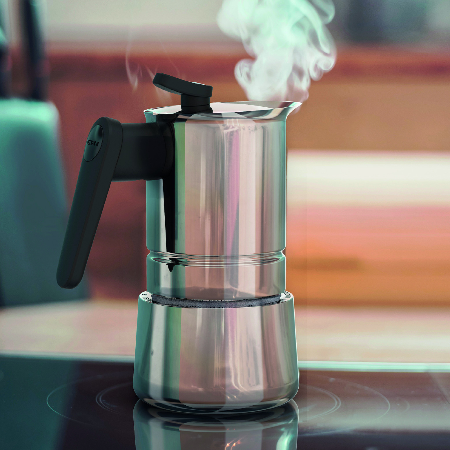Pedrini Steel moka (různé velikosti) - Image 2